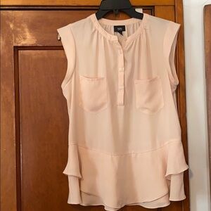 Peach Chiffon Blouse